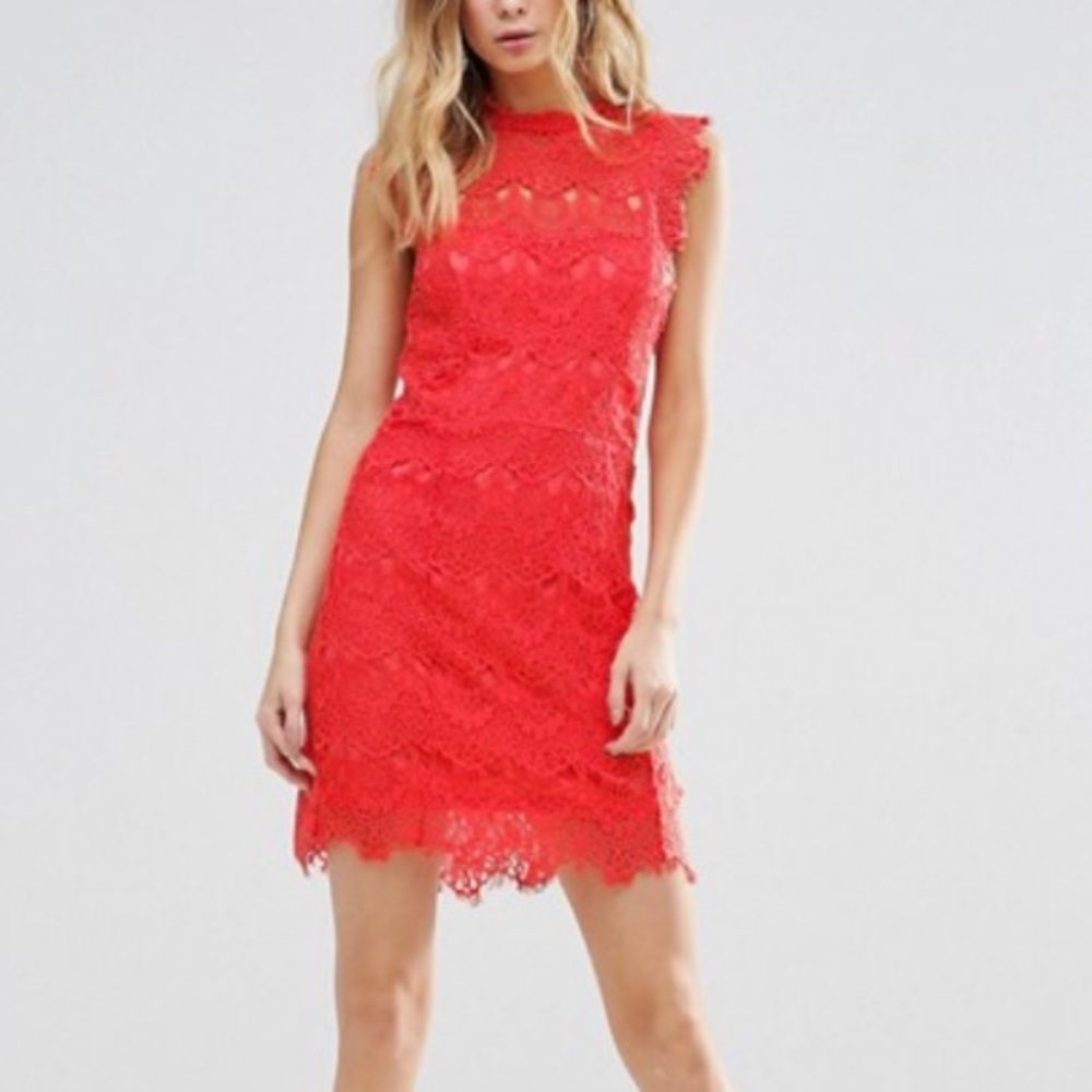 Free People lace open back dress NWT - Picture 4 of 6
